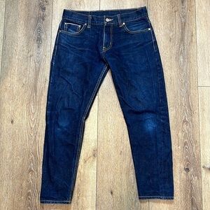 Soso Dark Wash Selvedge Skinny Jeans Size 29